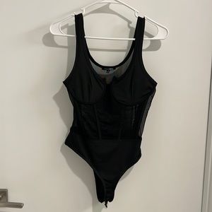 Fashion Nova Corset Bodysuit
